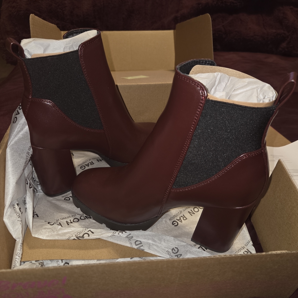 Burgundy Chelsea Boot